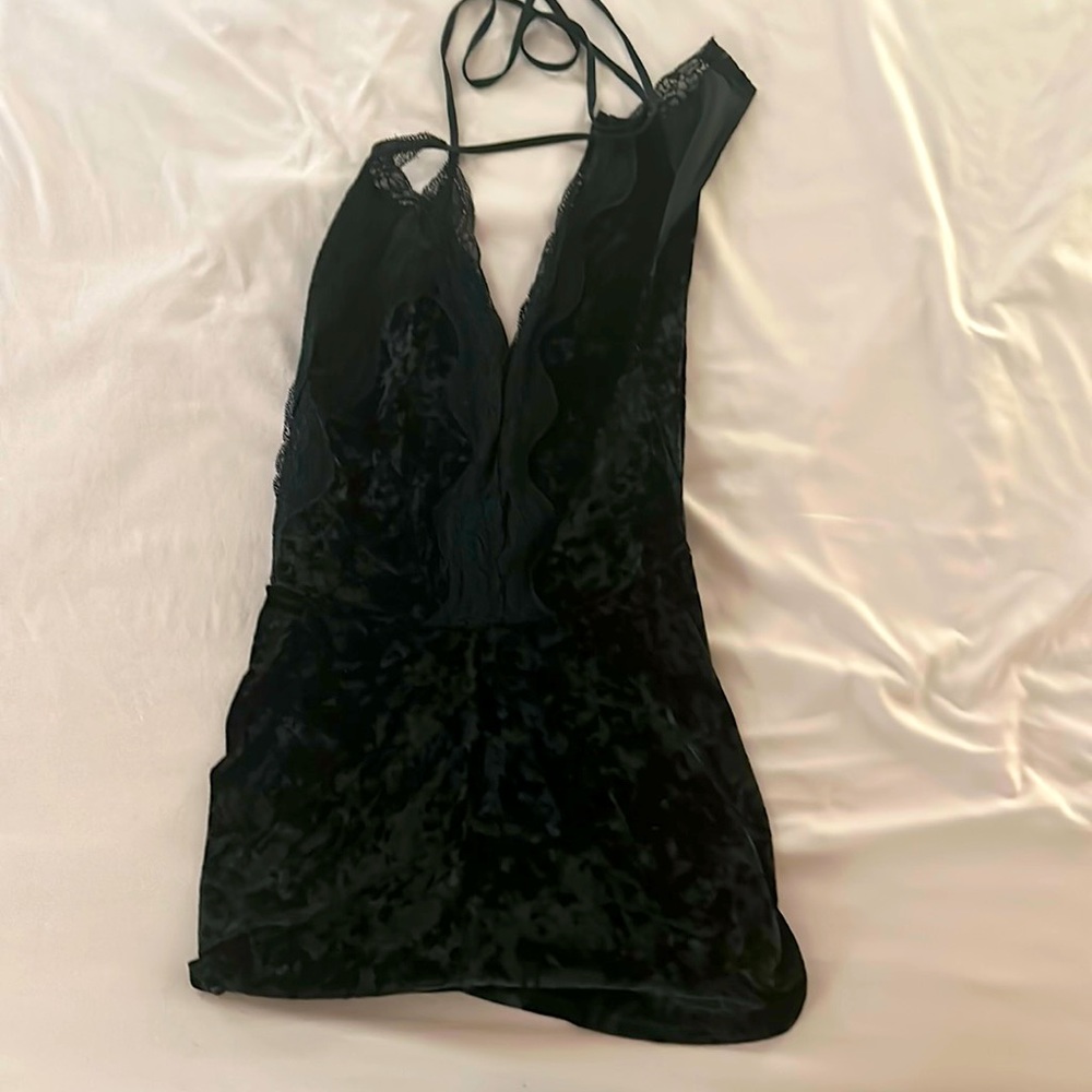 Velvet romper